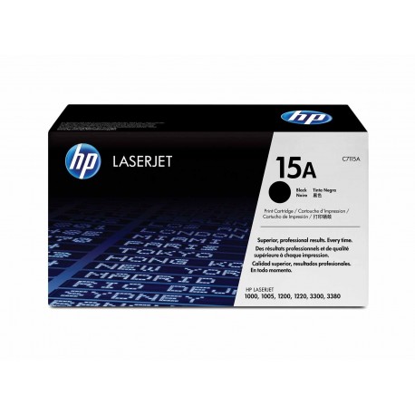 TONER HP N° 15 BLACK 1200 2500 PAGES