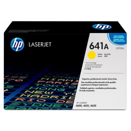 TONER HP N° 641A JAUNE 8000 PAGES