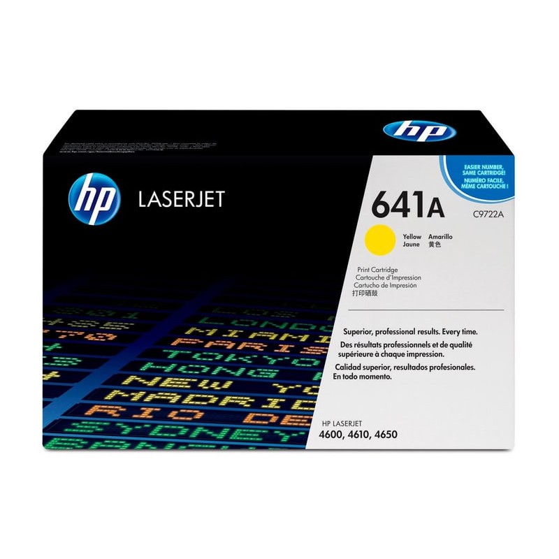 TONER HP N° 641A JAUNE 8000 PAGES