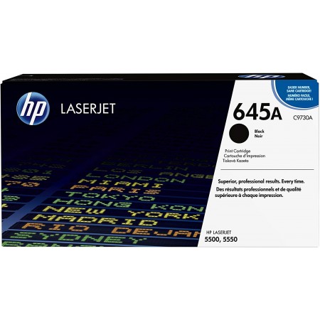 TONER HP N° 645A BLACK 13000 PAGES