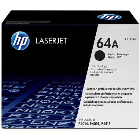 TONER HP N° 64A BLACK P4014/P4015 10000PAGES