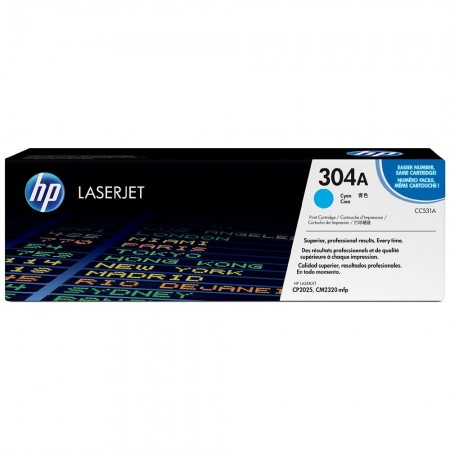 TONER HP N° 304A CYAN CP2035 3500 PAGES