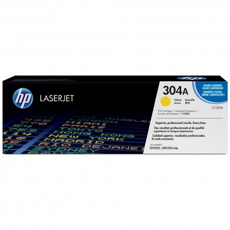 TONER HP N° 304A JAUNE CP2025 2800 PAGES TONER HP N° 304A JAUNE CP2025 2800 PAGES
