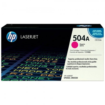 TONER HP N° 504A MAGENTA...