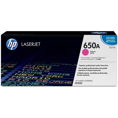 TONER HP N° 650A MAGENTA CP5520 15000 PAGES