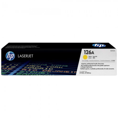 TONER HP N° 126A JAUNE CP1025 1000 PAGES