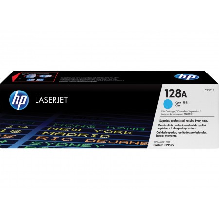 TONER HP N° 128A CYAN...