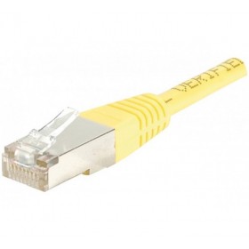 CORDON PATCH RJ45 FTP CAT6 1m JAUNE