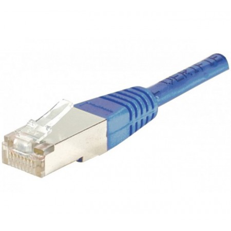 CORDON PATCH RJ45 FTP CAT6 1m BLEU