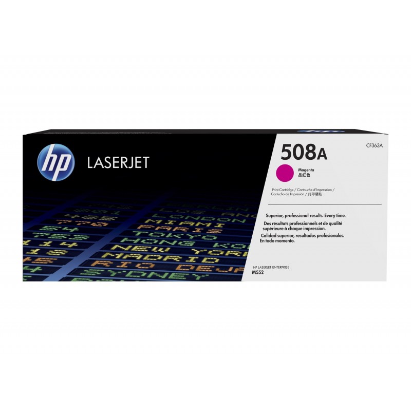 TONER HP N° 508A MAGENTA 5000 PAGES