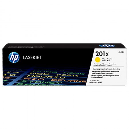 TONER HP N° 201X JAUNE 2300...