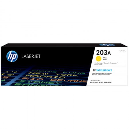 TONER HP N° 203A YELLOW 1300 PAGES