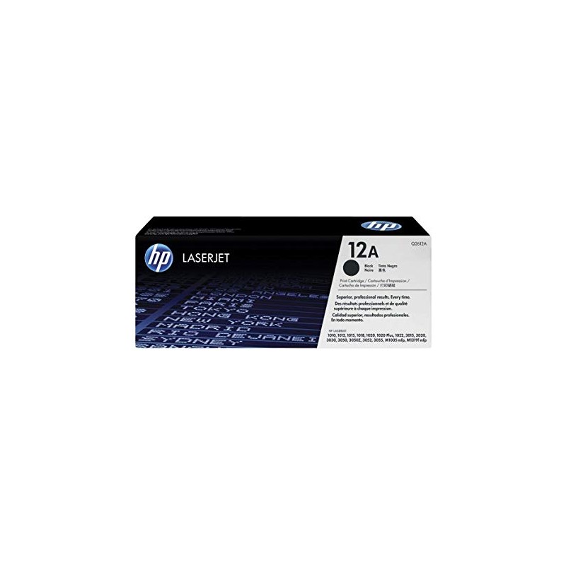 TONER HP N° 12A BLACK 2000 PAGES