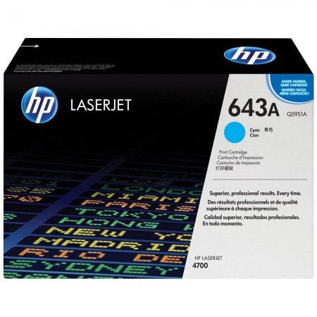 TONER HP N° 643A CYAN