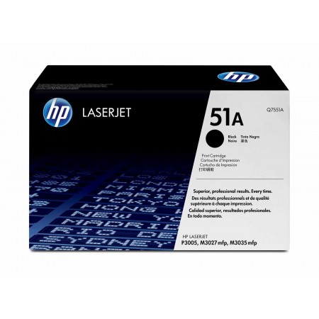 TONER HP N° 51A BLACK 6500...