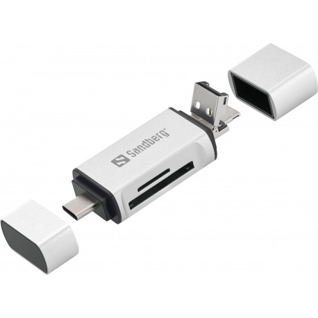 LECTEUR DE CARTE USB-C+USB US