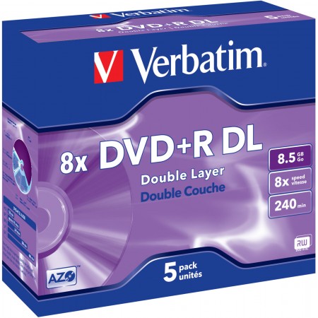 DVD+R DOUBLE LAYER 8 x 8.5...
