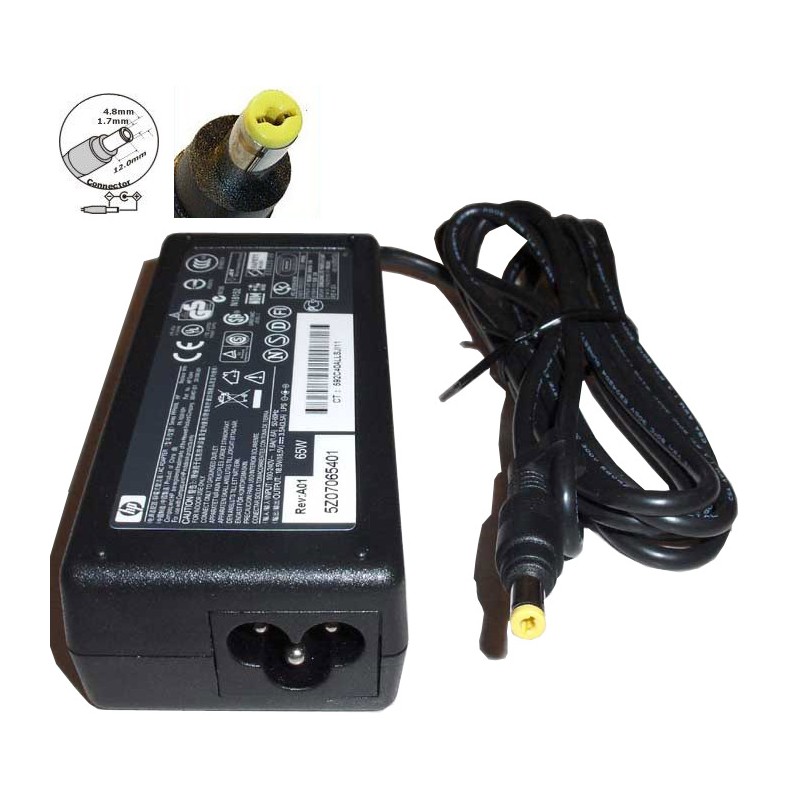 ADAPTATEUR SECTEUR HP 18.5V 3.5AH 65 WATT