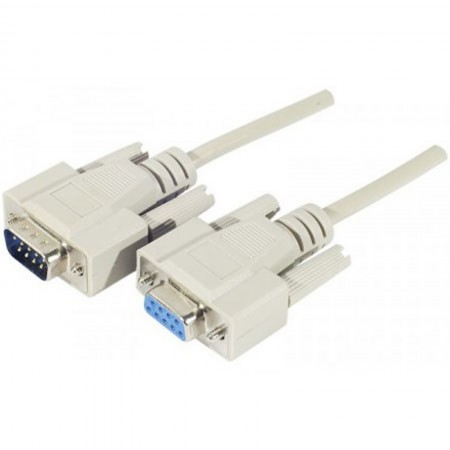 CABLE SERIE DB9M - DB9F 2m