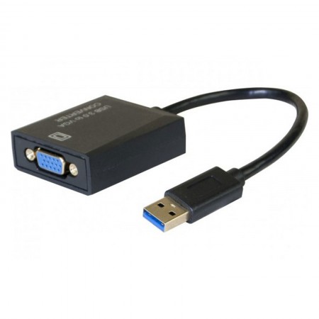 USB 3.0 MALE / VGA FEMALE ADAPTER