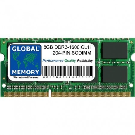 MEMOIRE 8Go DDR3 PC3-12800...