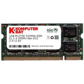 MEMOIRE 1Go DDR PC2700 SODIMM