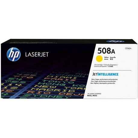 TONER HP N° 508A JAUNE 5000 PAGES TONER HP N° 508A JAUNE 5000 PAGES