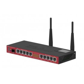 ROUTEUR MIKROTIK WIFI 74K Mips cpu, 128Mb RAM, 1SFP, 5Fast Eth, 5Giga