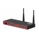 ROUTEUR MIKROTIK WIFI 74K Mips cpu, 128Mb RAM, 1SFP, 5Fast Eth, 5Giga