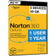 NORTON 360 DELUXE - 1 USER - 5 DEVICE - I YEAR
