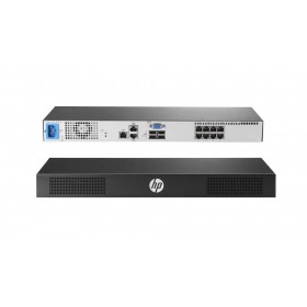 CONSOLE  HP  KVM  SWITCH