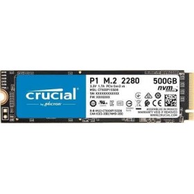 CRUCIAL - Disque dur SSD P1 M.2 PCIe NVMe 500 Go