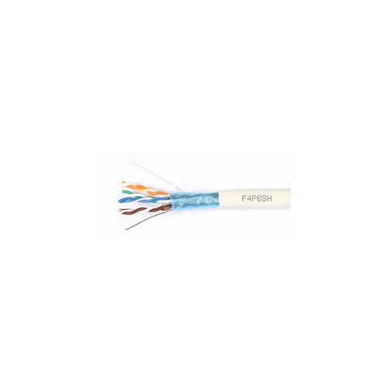 CABLE RESEAU FTP CAT6A 4P D500 GENERAL CABLE