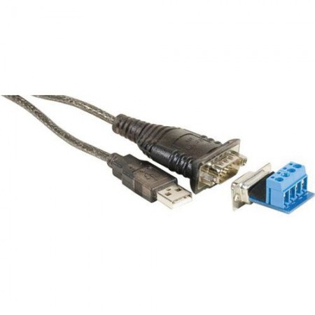ADAPTATEUR USB 2.0 VERS SERIE RS485/RS4222 DB9 + BORNIER 4 FILS