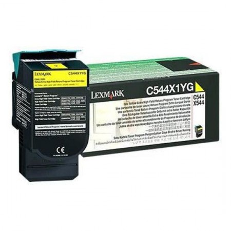 TONER LEXMARK COLORLASER  YELLOW    4000 PAGES
