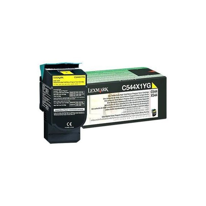 TONER LEXMARK COLORLASER  YELLOW    4000 PAGES