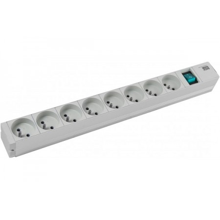 MULTI-OUTLET 8 OUTLETS RACKABLE WITH SWITCH