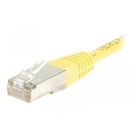 CORDON PATCH RJ45 FTP CAT6 15m JAUNE