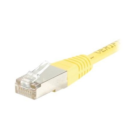 CORDON PATCH RJ45 FTP CAT6 15m JAUNE