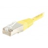 CORDON PATCH RJ45 FTP CAT6 15m JAUNE