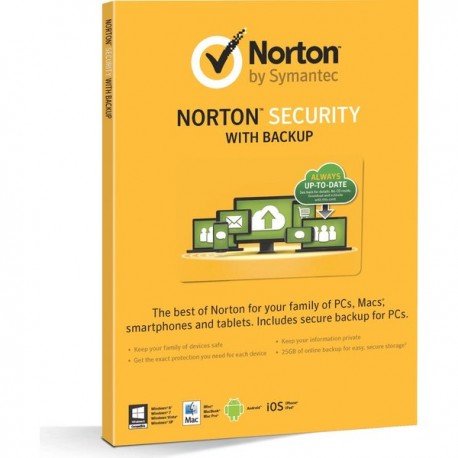 NORTON SECURITY 1 USER 5 DEVICES 1 YEAR