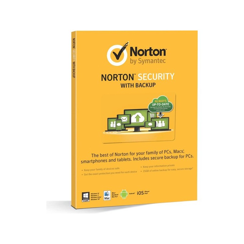 NORTON SECURITY 1 USER 5 DEVICES 1 AN