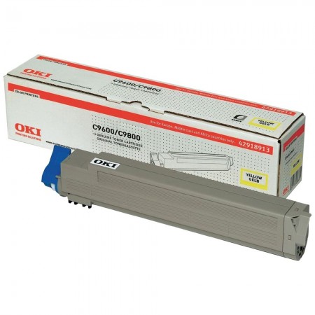 TONER OKI JAUNE 15000 PAGES...