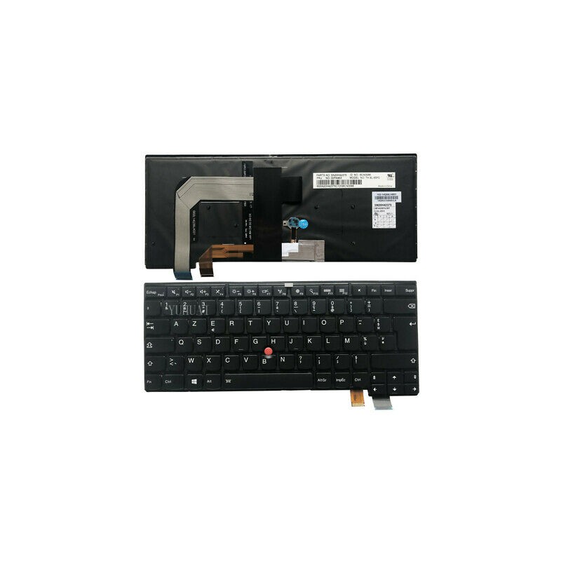 CLAVIER LENOVO THINKPAD RETROECLAIRE T460s FR