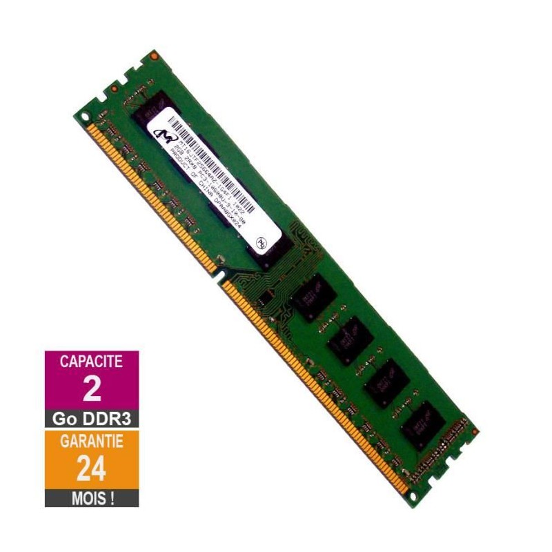 MEMOIRE 2G PC3-8500 CL7 1066 PC3-8500