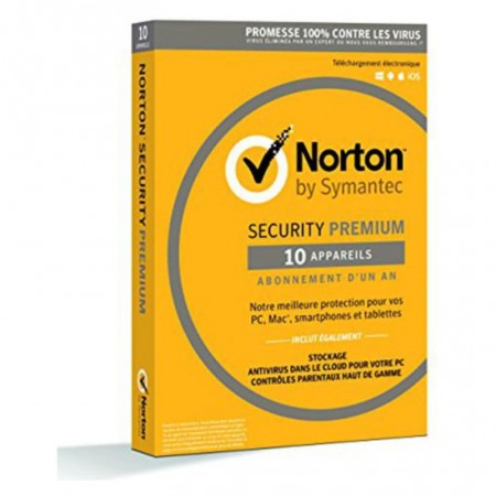 NORTON SECURITY PREMIUM 3.0 25GB 1USR 10 DEV 1AN