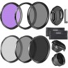 FILTRE 52MM KIT DE 3 ( UV, Fluorescent, Polarisant) NIKON D800