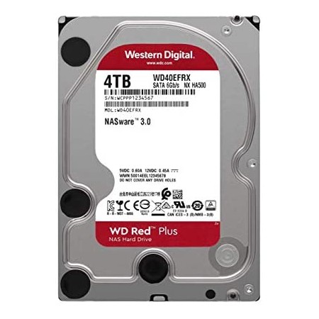 DISQUE DUR 4To WESTERN DIGITAL 3.5" - SATA 6Gb/s Red NAS