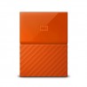 DISQUE DUR EXTERNE 2T0 USB WESTER DIGITAL MY PASSPORT ORANGE