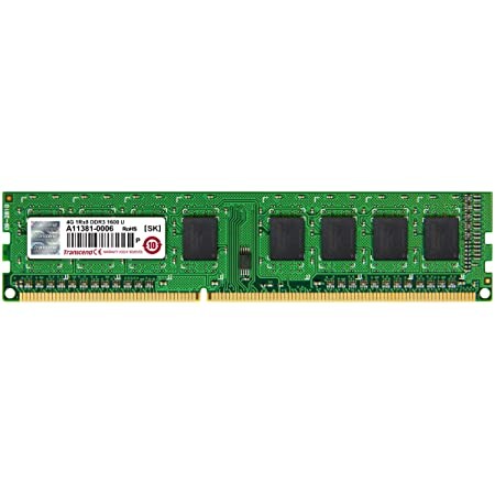 MEMOIRE 4GO DDR3-1600 U-DIMM TRANSCEND